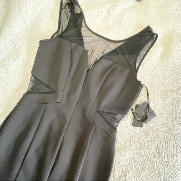 Guess Vintage Y2K Cut Out Mesh Dress NWT - Picture 3 of 5
